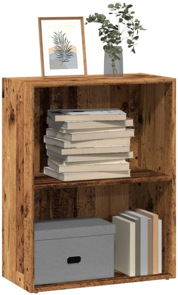 vidaXL Bücherregal Altholz-Optik 60x30x77 cm Holzwerkstoff 857897 Bild 1