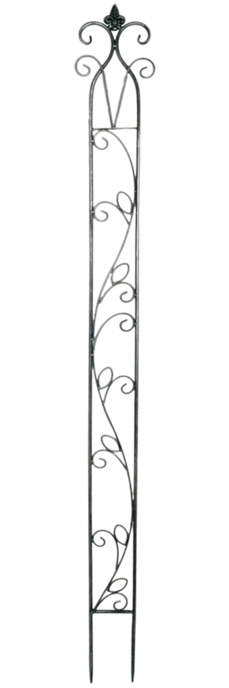 Gerades, schmales Rankgitter Estella ca. 148 cm - Gartendekoration Bild 1