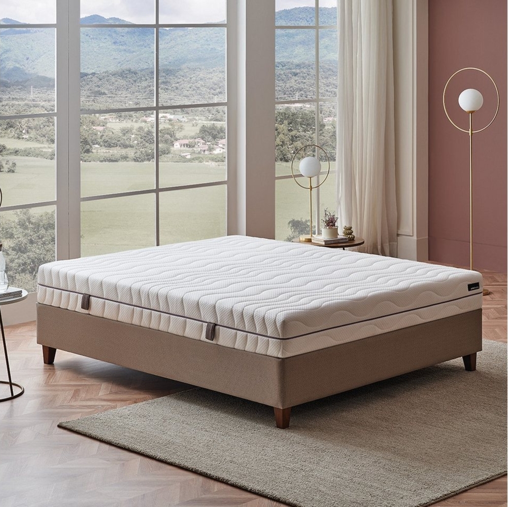 Komfortschaummatratze Royal Comfort 7, Matratze 90x200, 140x 200 cm & weitere Größen, Yatas Bedding, 22 cm hoch, 7-Zonen, H2 / H3, wendbar, ergonomisch, atmungsaktiv Bild 1