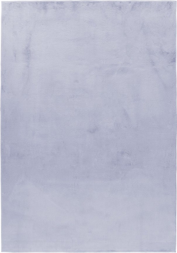 Teppium Teppich Unicolor - Einfarbig, Rechteckig, Höhe: 20 mm, Teppich Wohnzimmer Einfarbig Shaggy Modern Flauschiger Felloptik Weich Bild 1