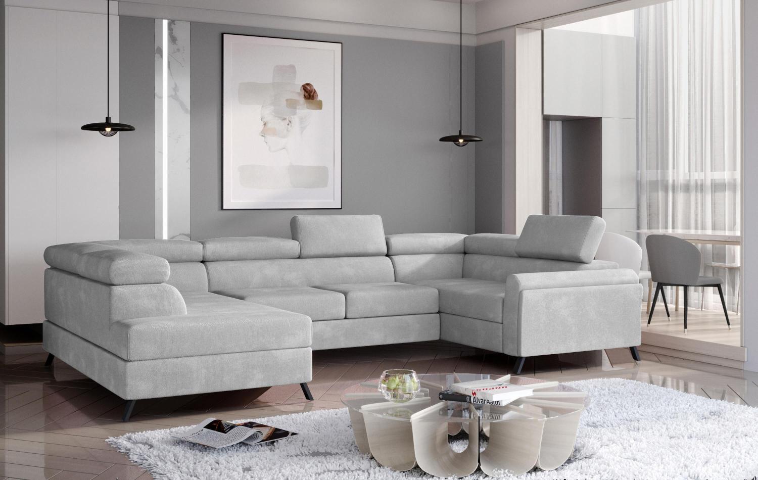 Wohnideebilder Escada Grau Ecksofas & Eckcouches Esc_14 Bild 1