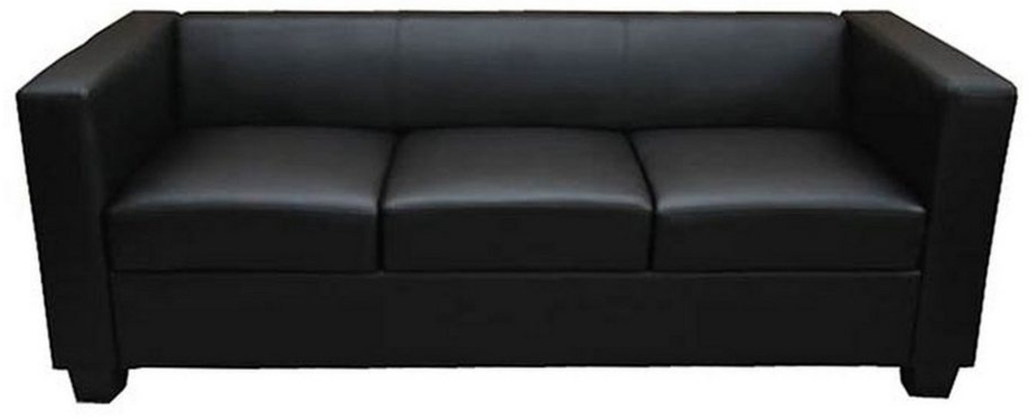 MCW 3-Sitzer Lille-S-K-3, 3-Sitzer, bequeme Sitzpolsterung, Lounge-Stil, Abgerundete Kanten Bild 1