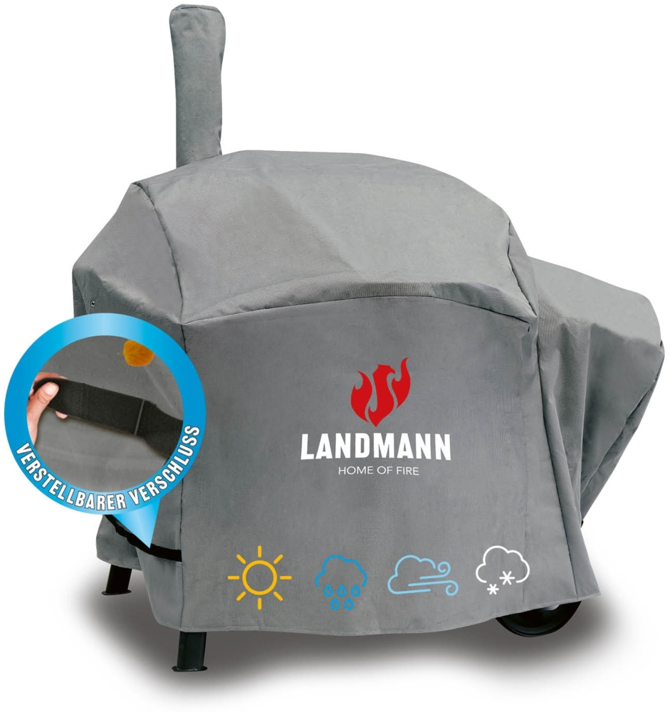 LANDMANN Premium Wetterschutzhaube - 78 x 130 x 118 cm Bild 1