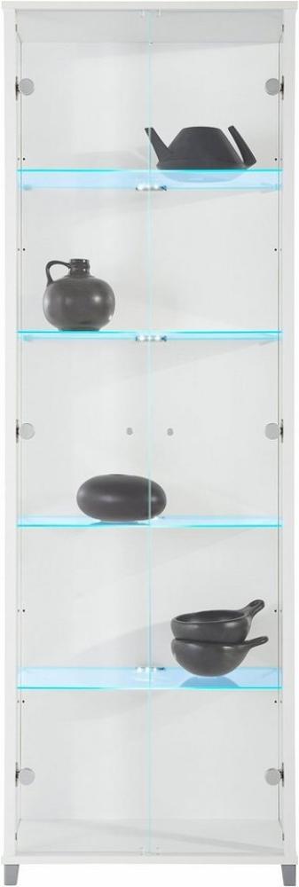 fif möbel Vitrine OPTIMA Standvitrine/Glasvitrine 2x Glastür,perfekt für Sammler,Sammlervitrine Bild 1