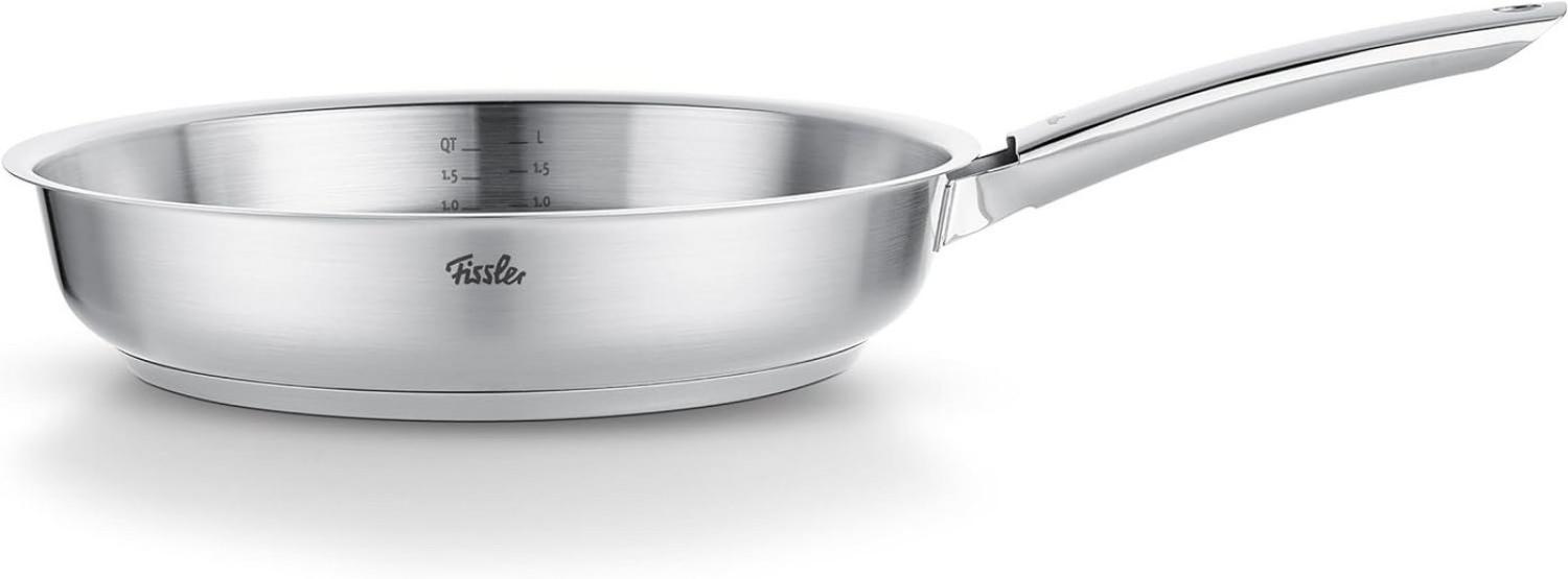 Fissler Bratpfanne Fissler Pure Collection Pfanne 20cm, Edelstahl 18/10 (1-tlg), Superthermic Boden, backofengeeignet (bis 230°C), Made in Germany Bild 1