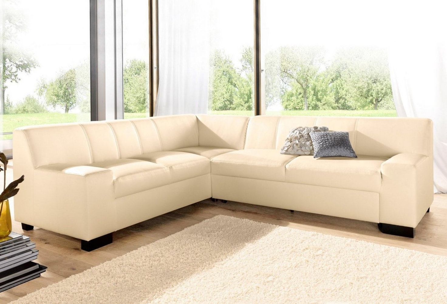 DOMO collection Ecksofa Norma L-Form, wahlweise mit Bettfunktion Bild 1