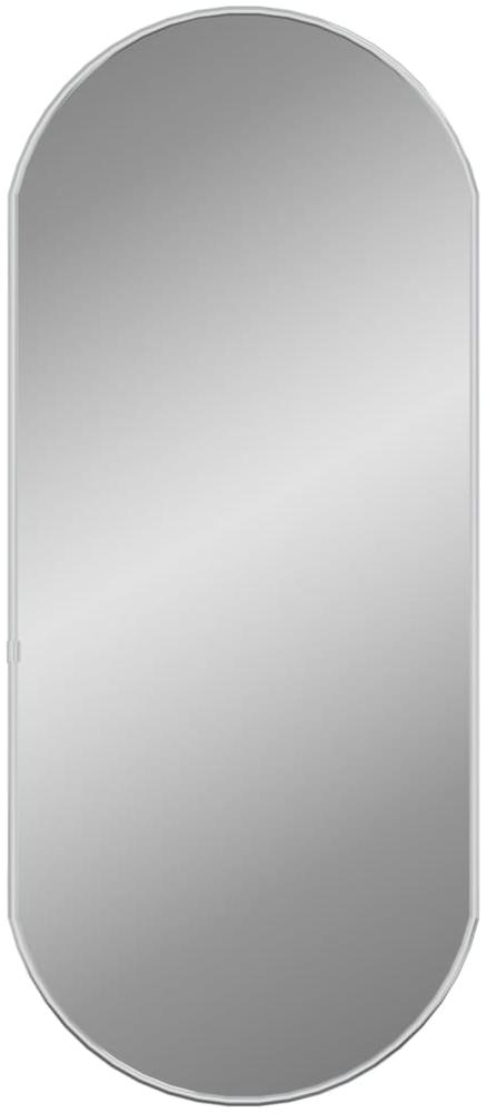 vidaXL Wandspiegel Silbern 70x30 cm Oval 348191 Bild 1