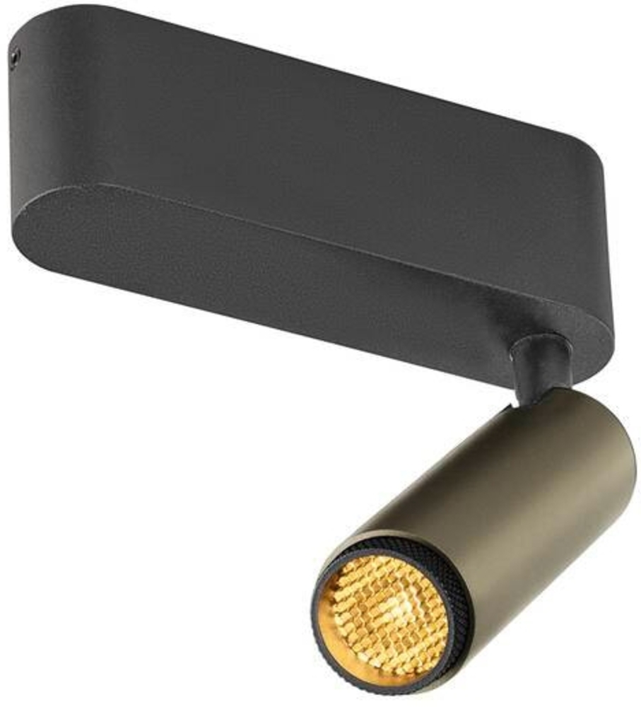 SLV GRIP! S, Deckenaufbauleuchte, single, PHASE, 3000 K, 11 W, 29°, bronze / schwarz - Wand- und Deckenleuchten Bild 1