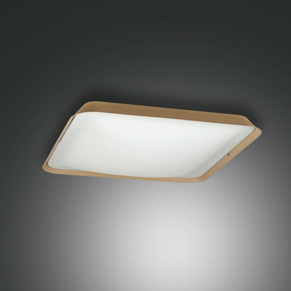 FABAS LUCE No. 3645-61-355 Deckenleuchte Hugo LED 25x25cm Sandfarben Bild 1