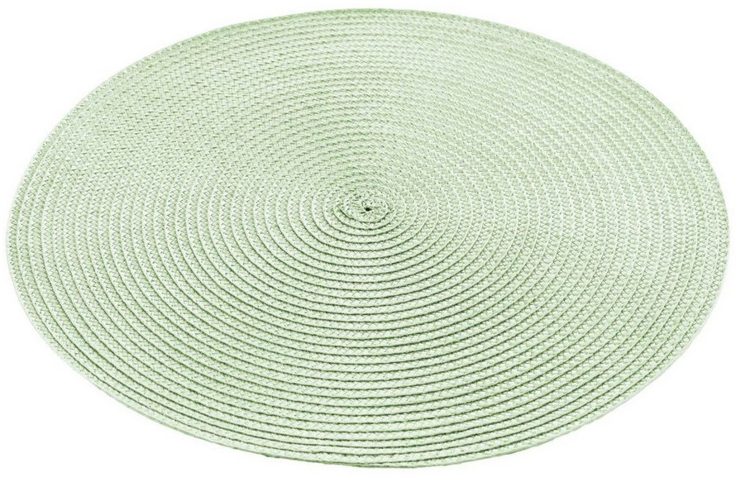 Macosa Home Platzset 4er Set vers. Farben rund Kunststoff 35 cm Tischset, (Elfenbein Hellrosa Lindgrün Dunkelrosa Terracotta, Platzmatte Tisch-Unterlage Tischset Platzdeckchen), Kunststoff Platzsets abwischbar Tischdeko Tischmatte Bild 1