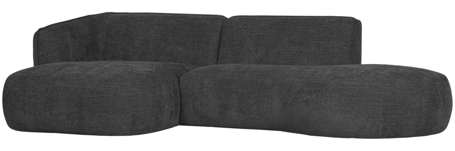 Ecksofa Polly aus Webstoff Links, Grau Bild 1