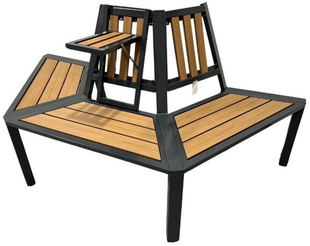abc HOME Baumbank halbrund, erweiterbar, 3 Varianten, Erweiterbar Bild 1