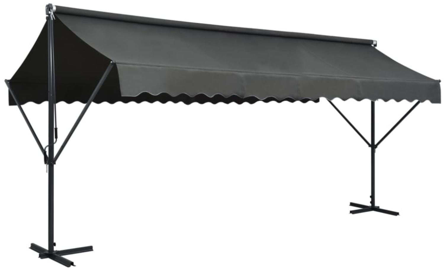 vidaXL Freistehende Markise 500x300 cm Anthrazit 145887 Bild 1