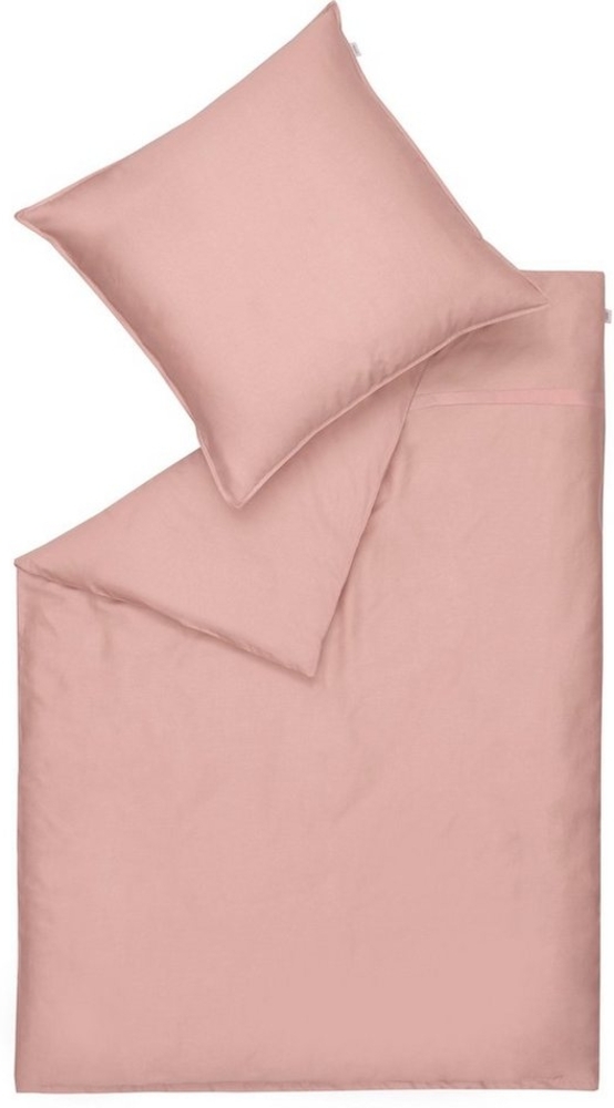 SCHÖNER WOHNEN-Kollektion Bettwäsche PURE 2.0 Ganzjahresbettwäsche, Baumwolle, 1 teilig, 135x200 + 80x80 in Altrosa Bild 1