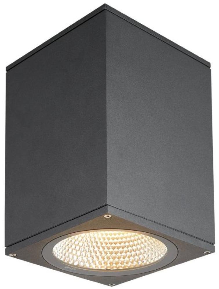 SLV No. 1003439 ENOLA SQUARE L Outdoor LED Deckenaufbauleuchte anthrazit CCT 3000/4000K IP 65 Bild 1