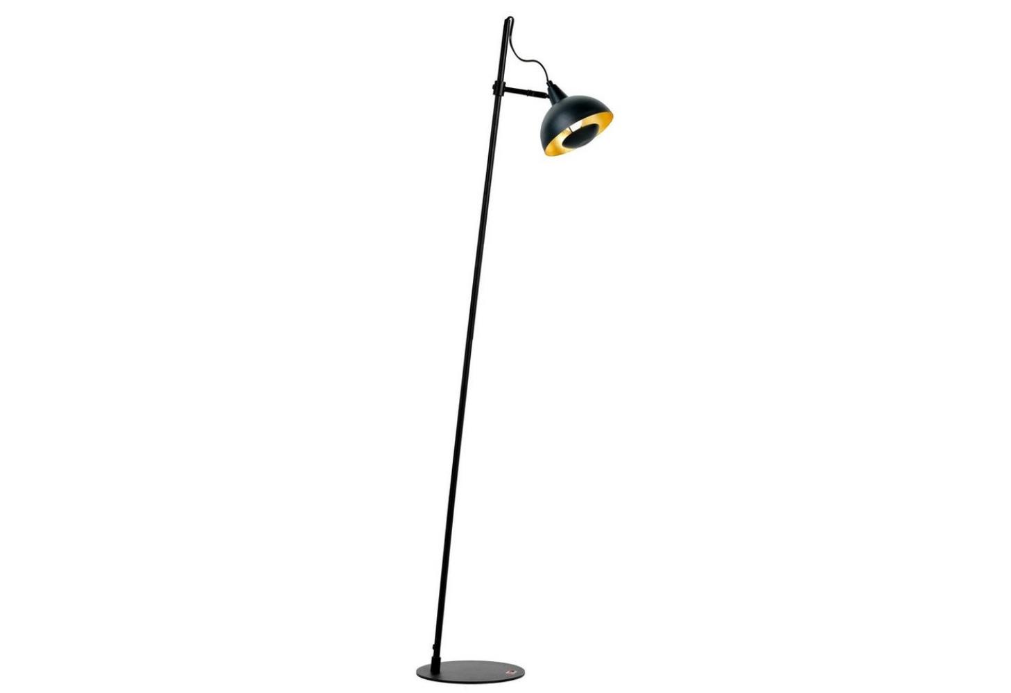 Nino Leuchten 'Satellite' Stehlampe, mit Kabel, schwarz gold, 180cm Bild 1