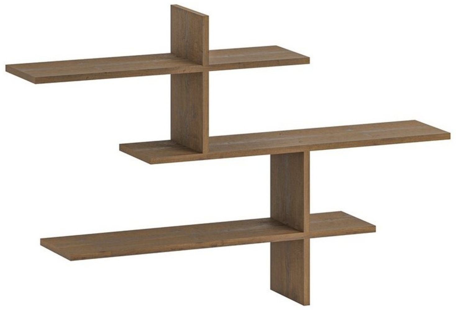Decortie Wandregal Leo, Modernes Wandregal, Schwimmendes Regal, 22 x 123 x 80,5 cm Bild 1