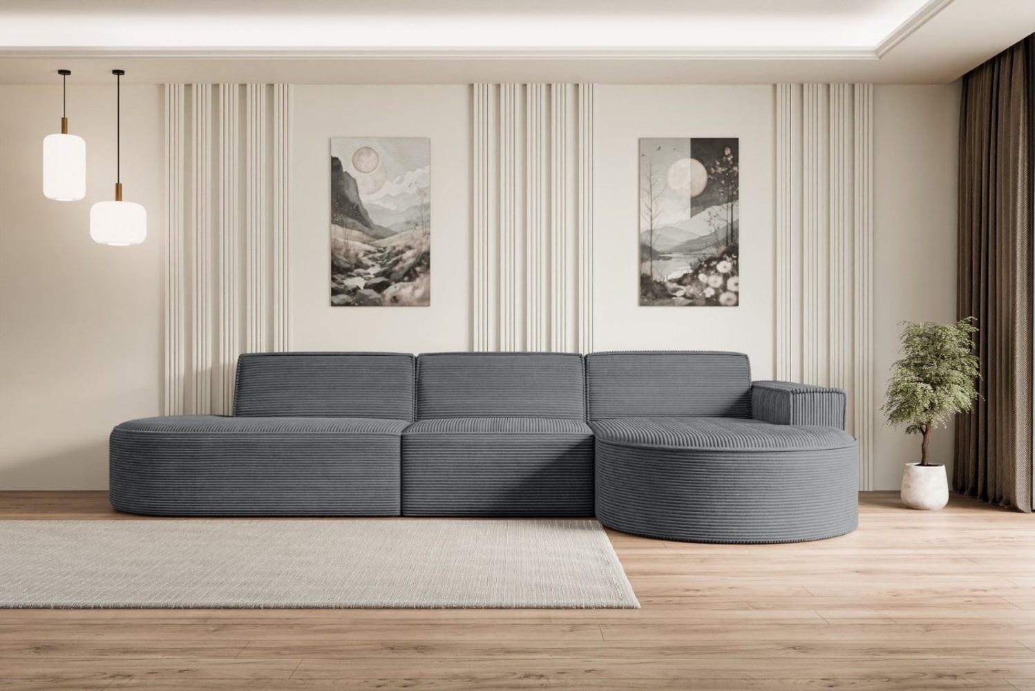 ALTDECOR Ecksofa MARI-L2, Sofa Praktische Bequeme Funktionsecke Couch L-Form Eckcouch, Corner Sofa L-Form Vielseitige Sofa Wohnlandschaft Wohnzimmer Bild 1