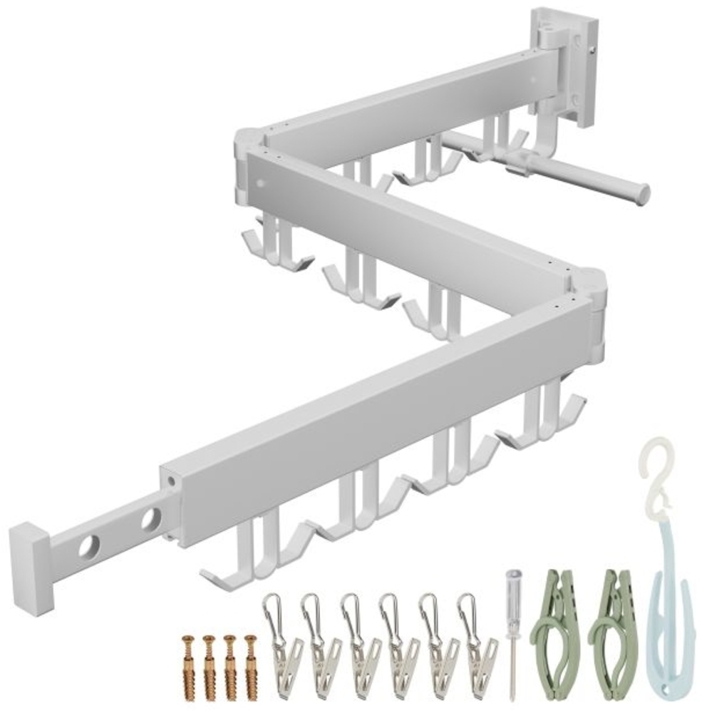 Klappbarer Wäscheständer zur Wandmontage 10051194_49 Bild 1