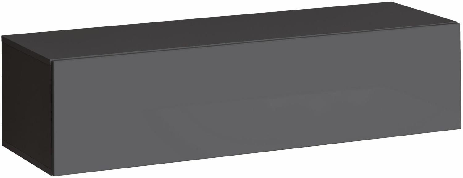 TV-Lowboard Switch RTV2 in Grafit 120 x 30 cm Bild 1