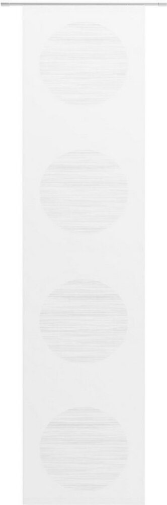 Neutex for you! Schiebegardine Padova, Klettband (1 St), halbtransparent, Scherli, inkl. Befestigungszubehör, Breite: 57 cm Bild 1