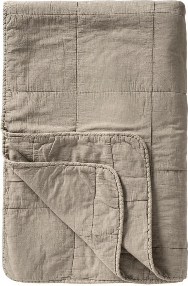 Wohndecke Vintage Quilt unifarben, Ib Laursen Bild 1