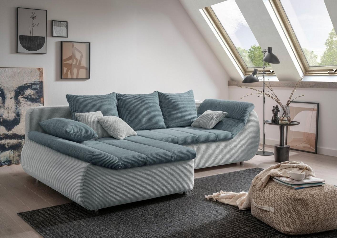 INOSIGN Ecksofa Imola L-Form, wahlweise mit Bettfunktion Bild 1