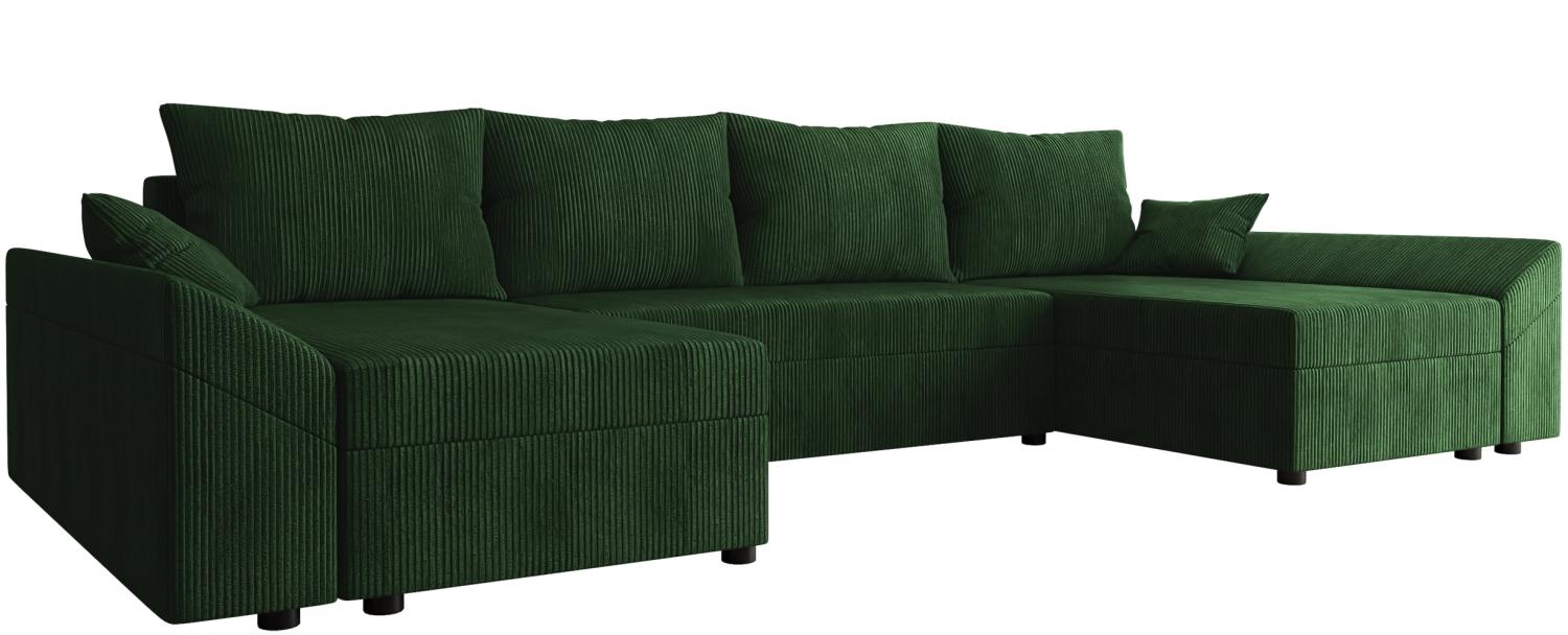 Ecksofa Chione U Cord (Farbe: Poso 14) Bild 1