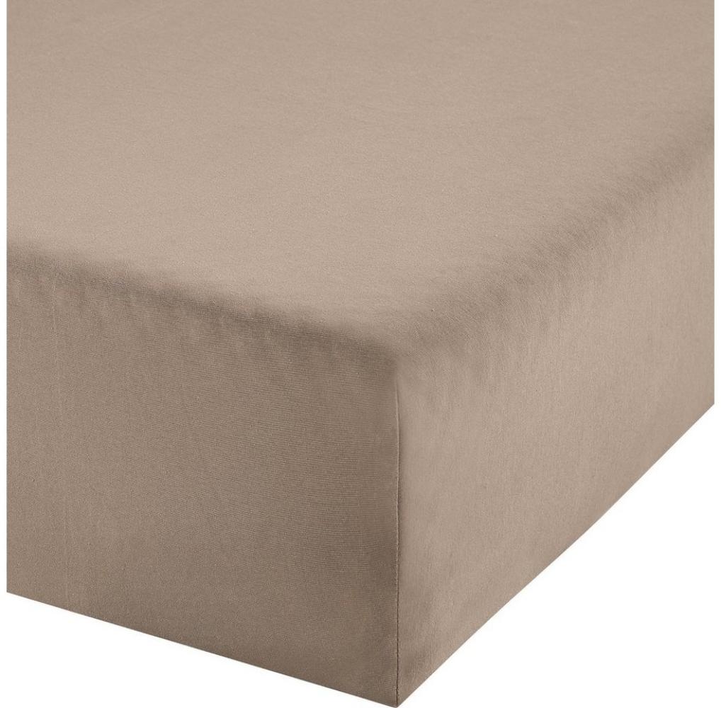 REDBEST Spannbettlaken Boxspring-Spannbettlaken "Denver", Jersey, Gummizug: Rundumgummi, (1 Stück), Elasthan-Jersey-Stretch Uni Bild 1