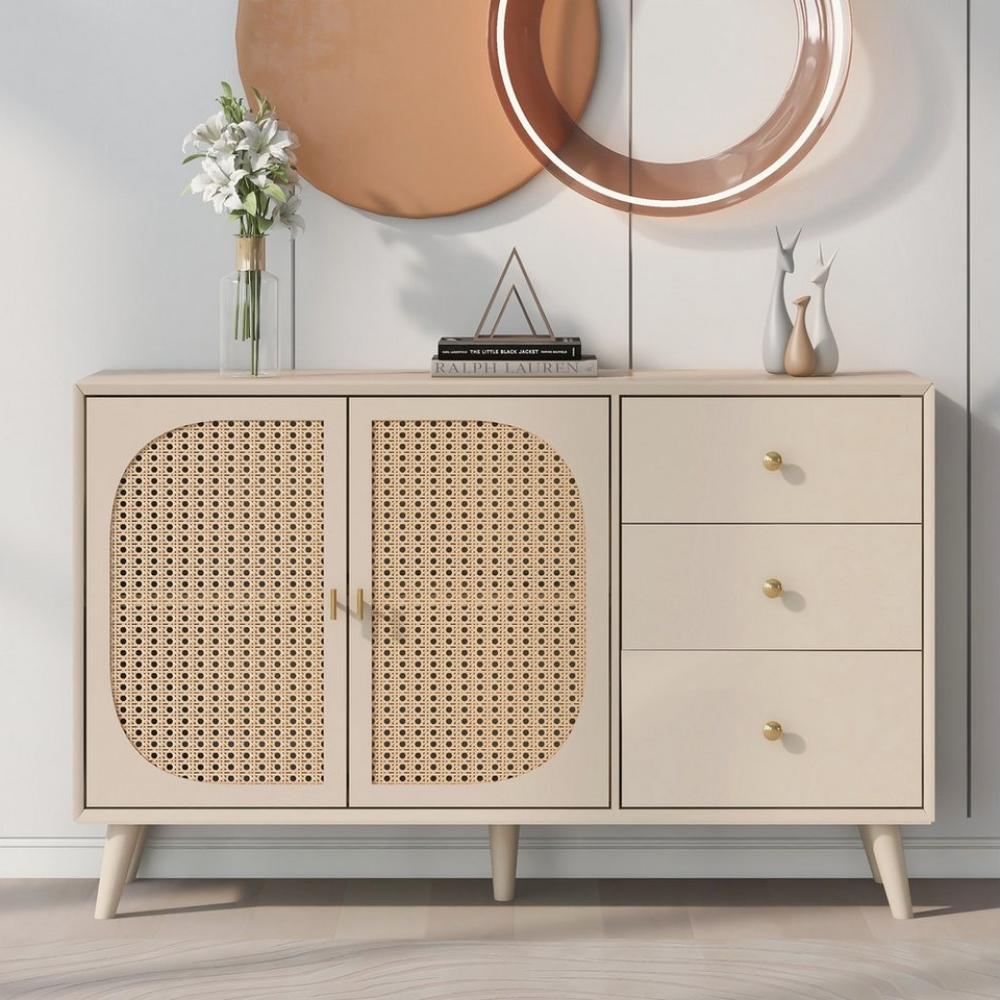 MODFU Sideboard Kommode (Breite 120 cm), (mit 2 Türen und 3 Schubladen) Bild 1