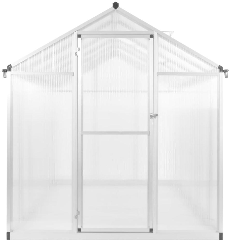 vidaXL Gewächshaus Aluminium 421x190x195 cm 15,6 m³ 45217 Bild 1
