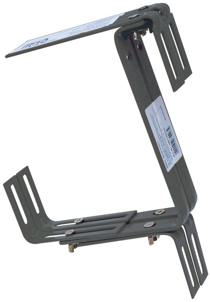 Geli Balkonkasten Halter für Std. Balkonkasten dreifach verstellbar Blumenkastenhalter Bild 1