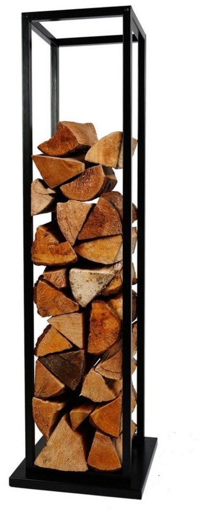 Köhko Kaminholzregal Holzständer Holzregal Holzablage aus Eisen Pulverbeschichtet, BxTxH:40x25x102 cm Bild 1