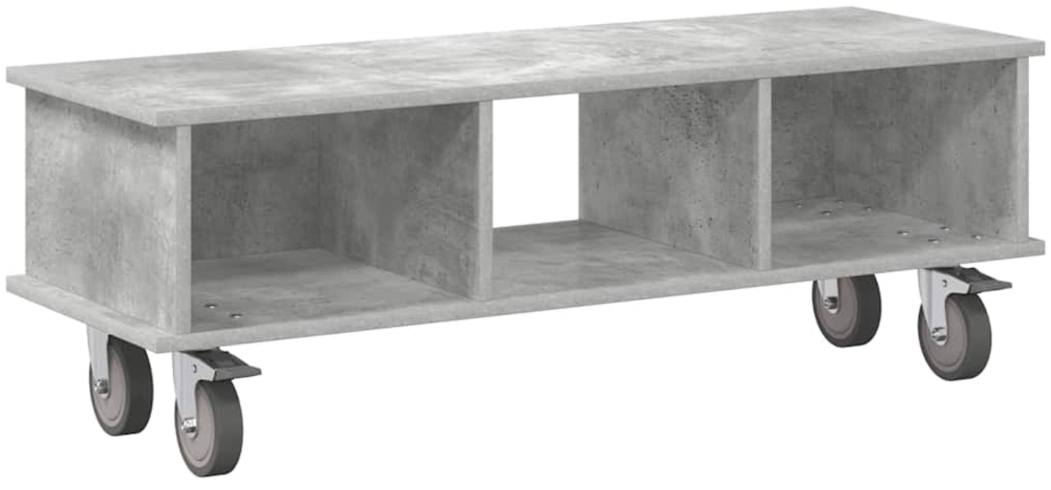 vidaXL TV-Ständer Beton Grau 100 x 35 x 35 cm Holzwerkstoff 891035 Bild 1