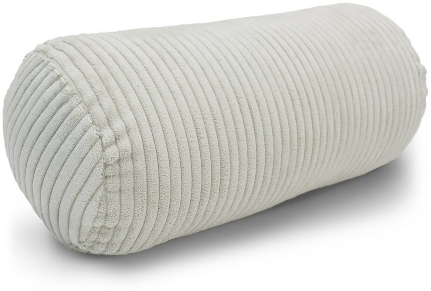 Amilian Nackenrolle mit Bezug 15 x 40 cm - Kissenrolle - mit Nackenrollenbezug - Bettrolle, Kopfstütze, Nackenstütze mit Bezug, ideal als Dekokissen, Sofakissen, Kissen, Kissenrolle, Lagerungskissen, Schlafkissen und für Reisen Bild 1