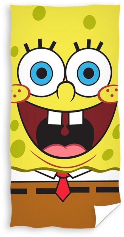 Tinisu Handtuch Spongebob Strand Handtuch Badetuch Kinder 70x140cm Bild 1