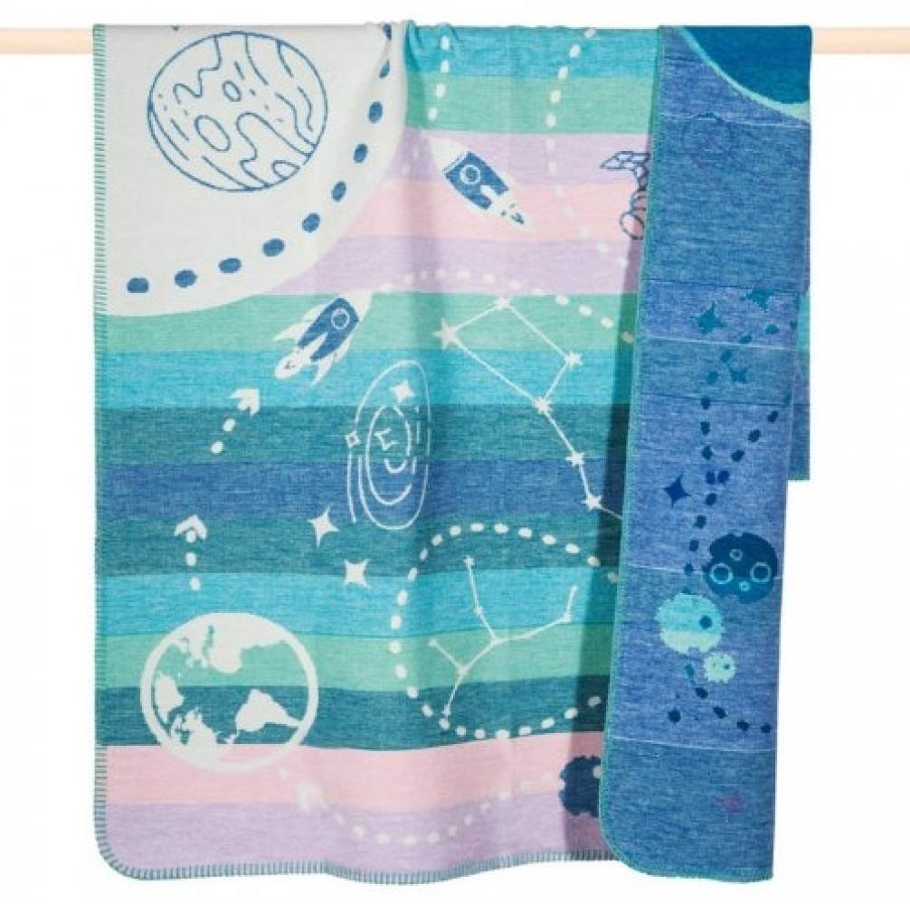 pad Kinderdecke Space Aqua (75x100cm) 10430-I40-7510 Bild 1