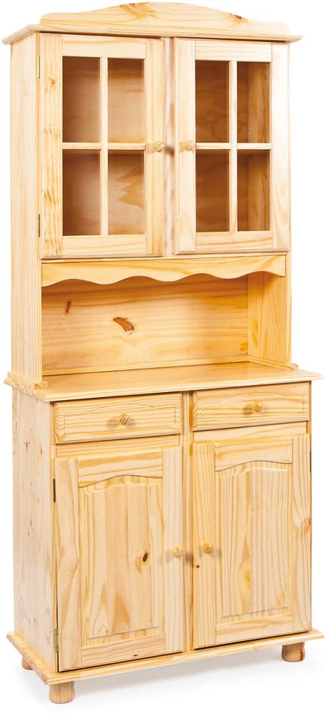 Buffetschrank Alican Massivholz natur Bild 1