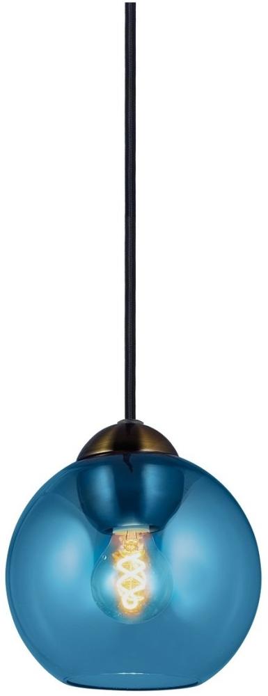 Halo Design 742981 Pendelleuchte Bubbles 14cm blau Bild 1