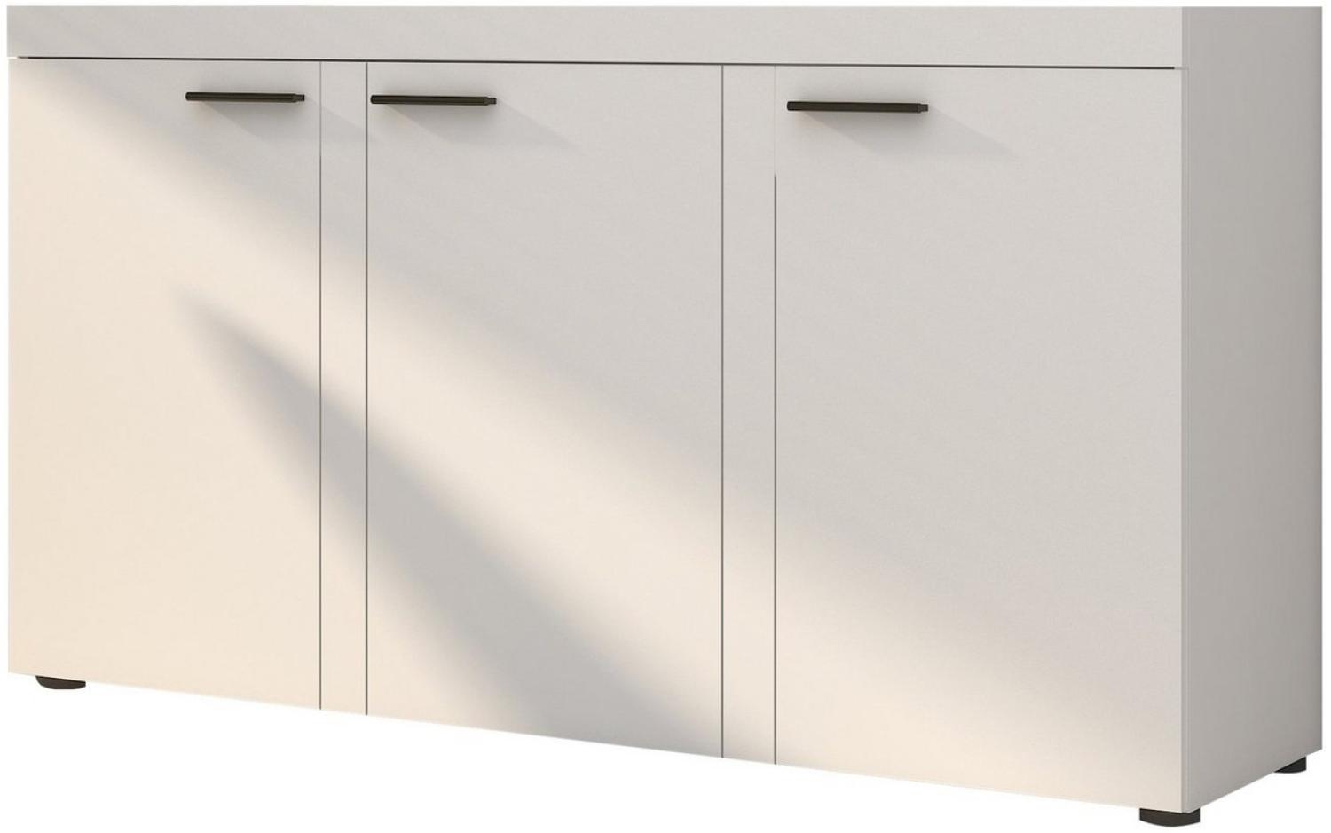 Furnix Kommode Alvor Sideboard Anrichte mit 3 Türen 149 cm klassisch, 148,8x82x40,3 cm, multifunktional einsetzbar & zeitlos Bild 1