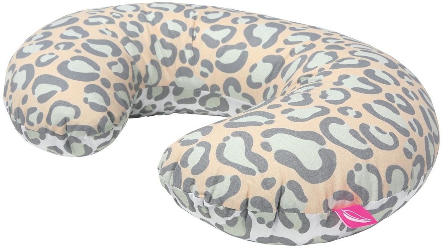 Motherhood Stillkissen Basic, abnehmbarer Bezug, ergonomisch geformt, 100% Baumwolle, Stillkissen klein, Stilkissen Baby Bild 1