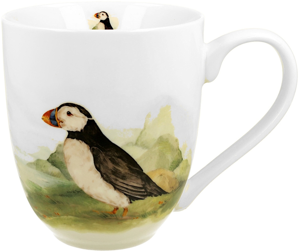 DUO World of Birds XXL Becher 1000 ml PUFFIN New Bone China Porzellan Bild 1