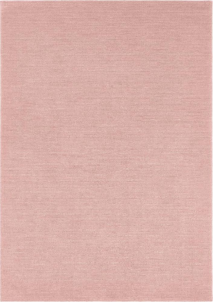 Kurzflor Teppich Supersoft Altrosa - 80x150x1cm Bild 1