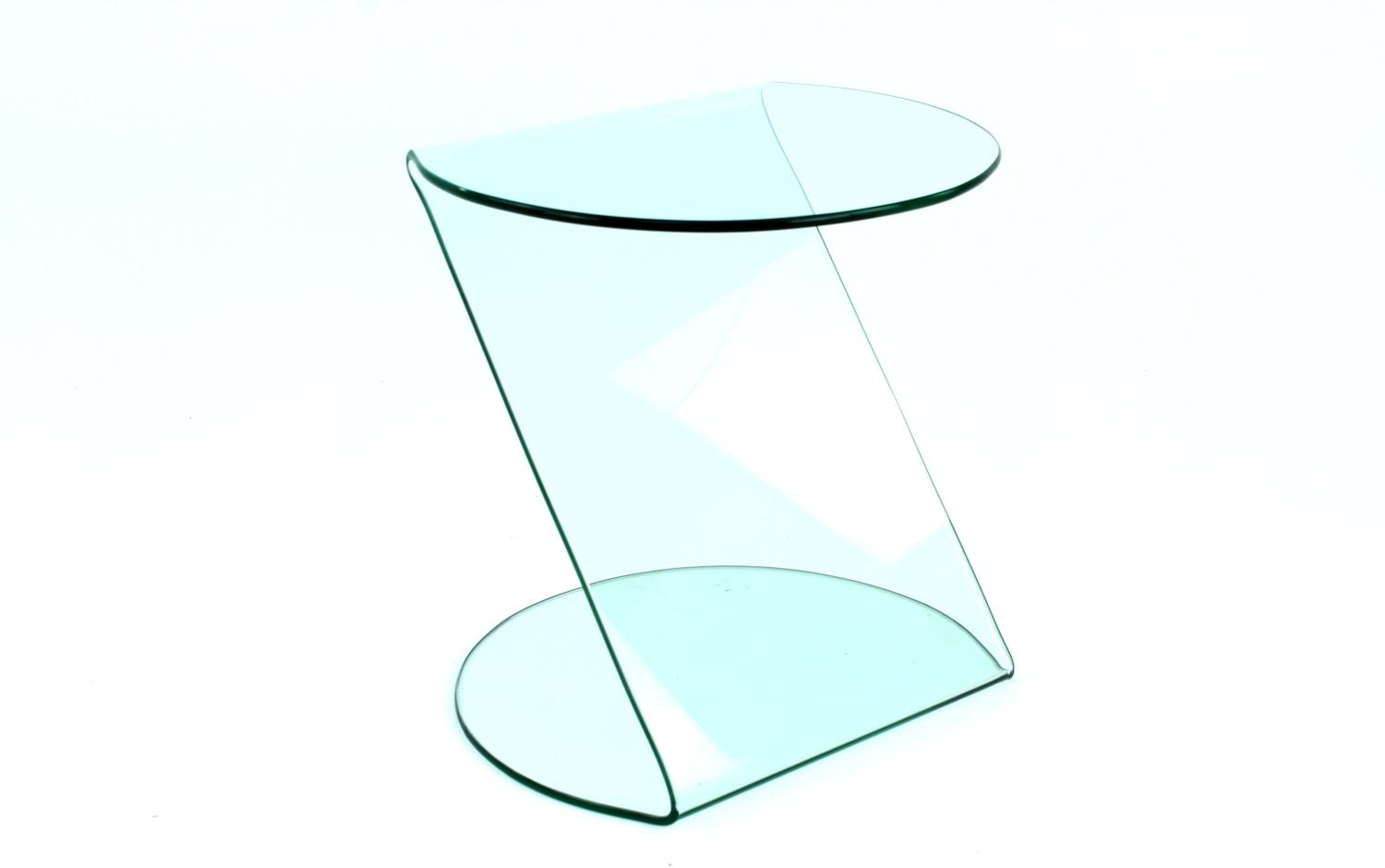 Concept GmbH Beistelltisch in Transparent, Glas - 50x45x50cm (BxHxT) Bild 1