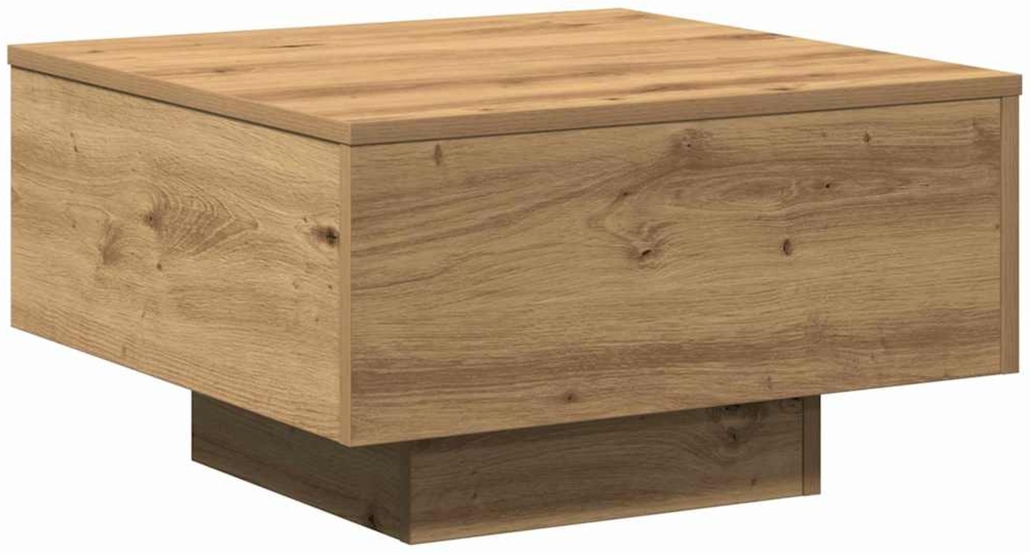 vidaXL Couchtisch Artisan-Eiche 55 x 55 x 31 cm 862992 Bild 1