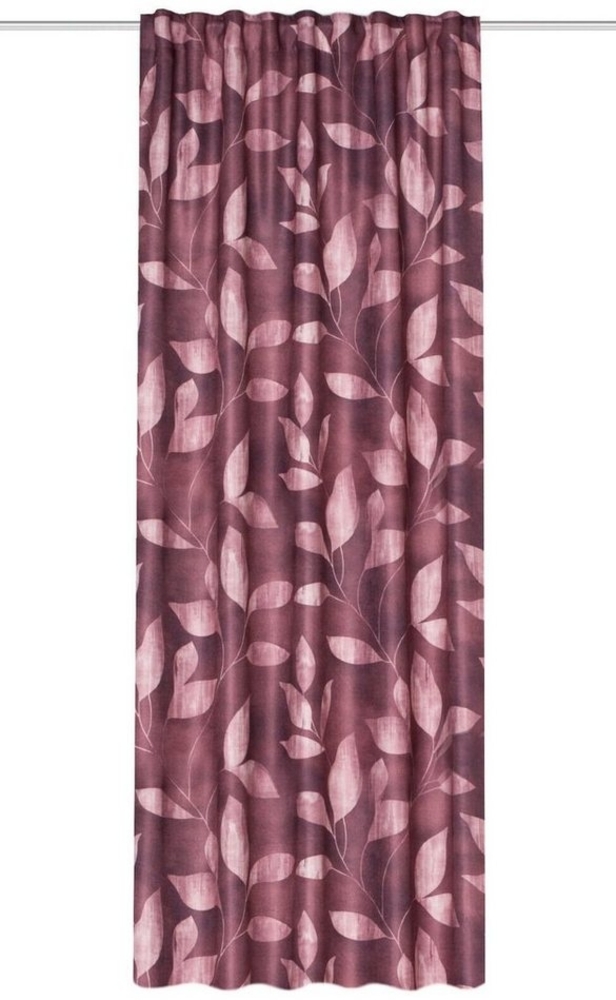 Clever-Kauf-24 Verdunkelungsvorhang Verdunkelungsschal Ateka mit Kombiband bordeaux BXH 135x245cm, Multifunktionsband, verdunkelnd Bild 1