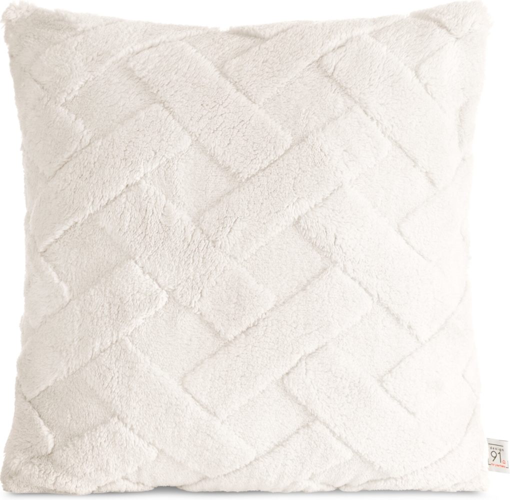 Kissenbezug CARO 45x45 creme Bild 1