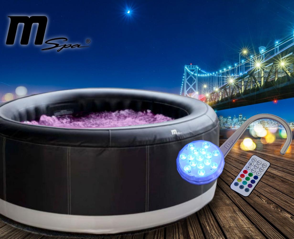 MSpa Whirlpool Premium CAMARO P-CA063 neustes Modell Outdoor Pool XXL 6 Personen inkl. Ozon / 138 Luftdüsen inkl. LED Bild 1