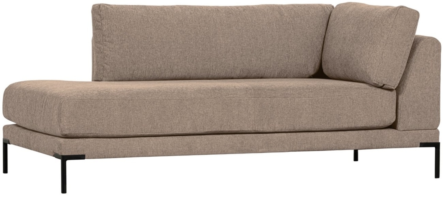 Modulsofa Couple Lounge-Element Links, Mud Bild 1