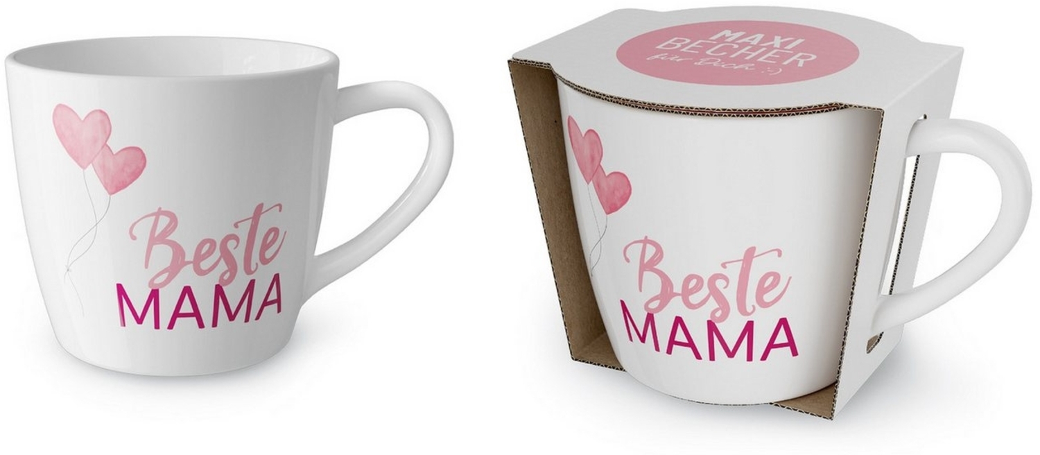 Kaffeetasse Tee Tasse Maxi-Becher 0,4l Geschenk la vida Beste Mama 9107351 Bild 1